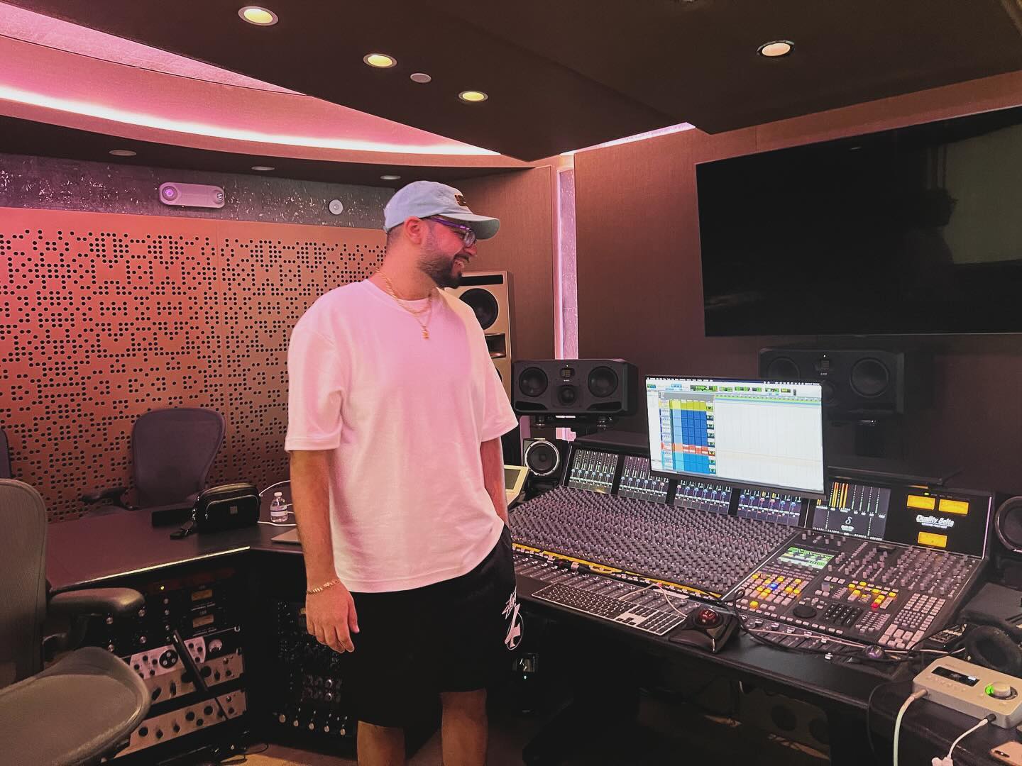 Sunny Kale in the studio Sunny Kale